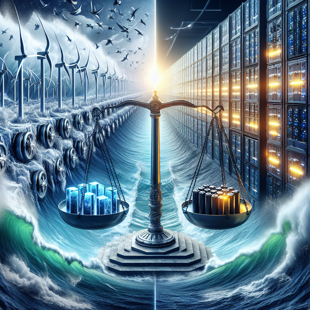 Unlocking the Power: How Does Tidal Energy Compare to Battery Storage?