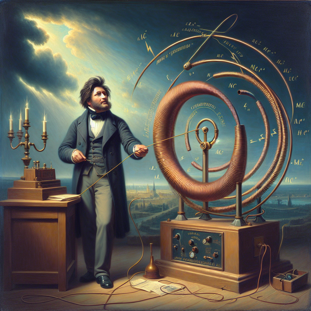 André-Marie Ampère, a French physicist and mathematician, played a significant role in the development of electromagnetism. In 1820, he demonstrated that an electric current flowing through a coil of wire could deflect a nearby magnetic compass needle. This discovery laid the foundation for classical electromagnetism, a field that explores the relationship between electricity and magnetism. Ampère also coined the term \